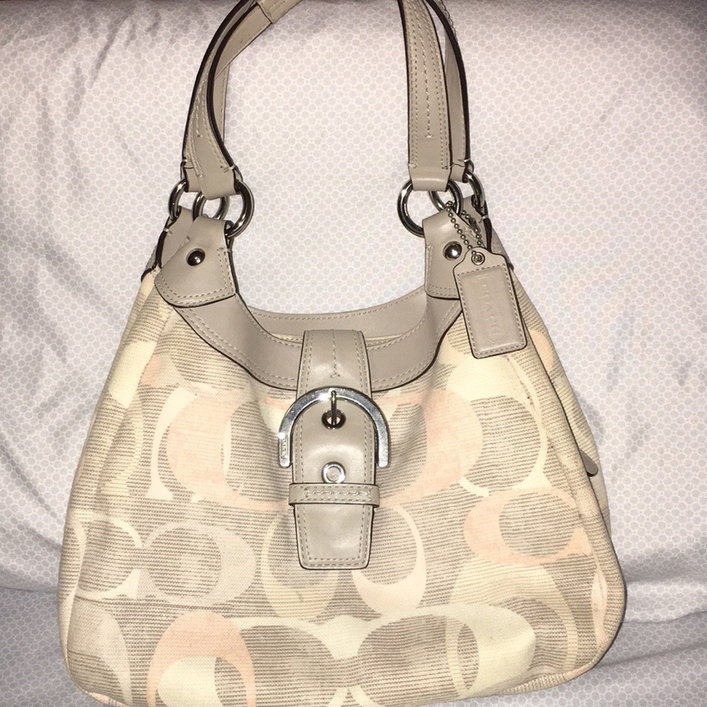 PASTEL COACH PURSE/HOBO
